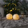 Star Trading LED Bloklys 2-pak Snowball Hvid – miniature 4