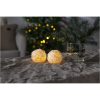 Star Trading LED Bloklys 2-pak Snowball Hvid – miniature 2