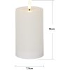 Star Trading LED Bloklys Flamme Flow Hvid – miniature 6