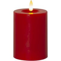 Star Trading LED Bloklys Flamme Flow Rød