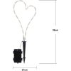 Star Trading LED Gravlys Decorationheart Hvid – miniature 7