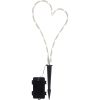 Star Trading LED Gravlys Decorationheart Hvid – miniature 6