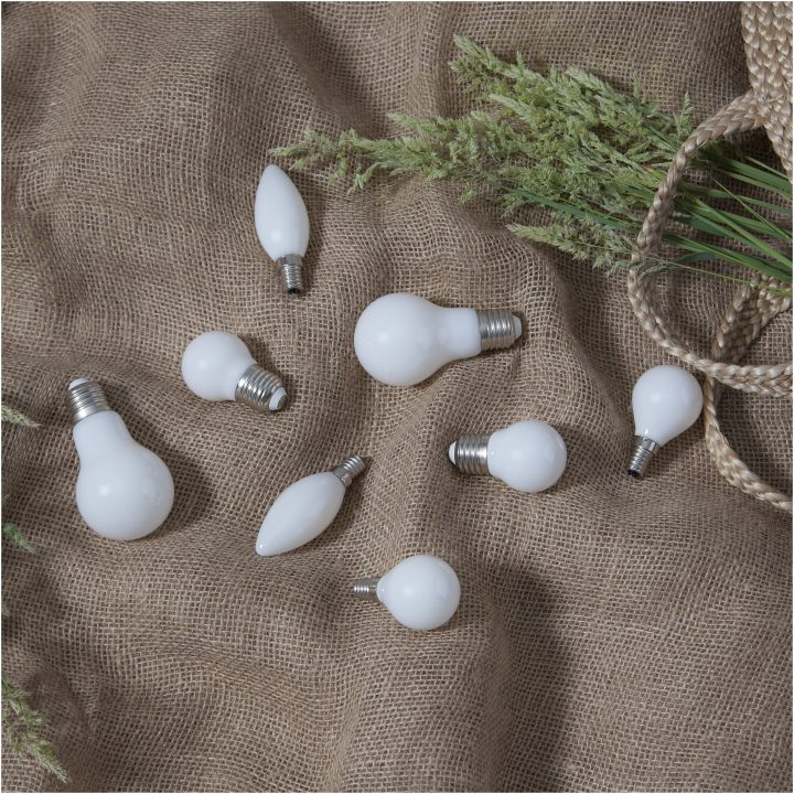 Star Trading LED-pære E14 C35 Opaque filament RA90 – billede 4