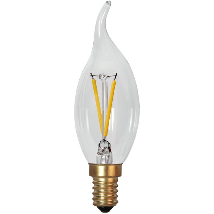 Star Trading LED-pære E14 C35 Soft Glow Transparent – billede 3