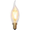 Star Trading LED-pære E14 C35 Soft Glow Transparent – miniature 1