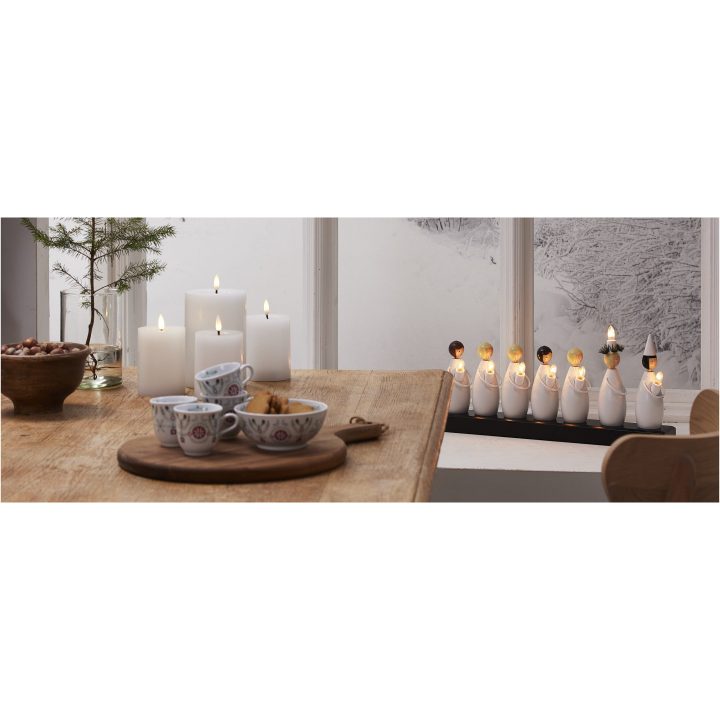 Star Trading Lysestage Luciatog Hvid E10 – billede 3