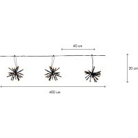 Star Trading Lysgardin Flower Curtain Sort