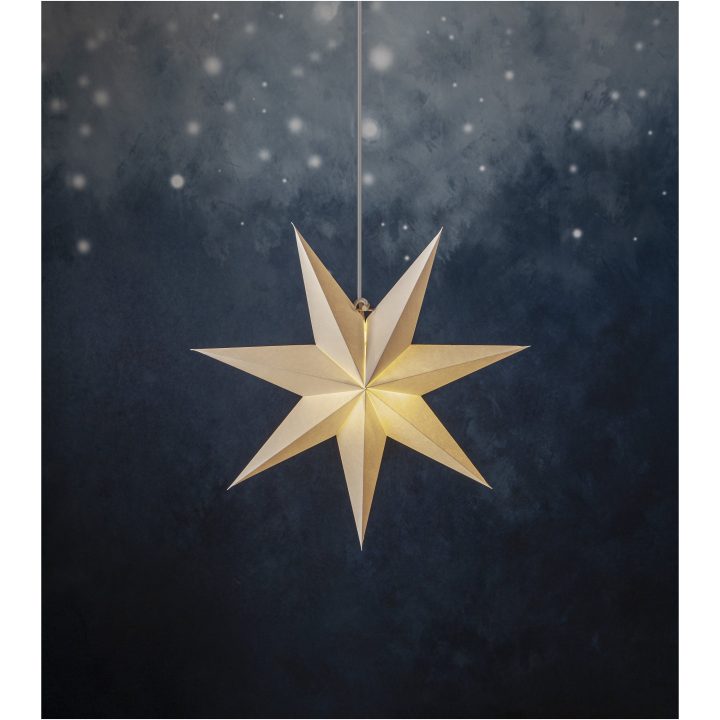 Star Trading Papirstjerne Plain Hvid – billede 5