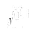 Star Trading Solcelle-lyskæde Firework Solar Sort – miniature 1
