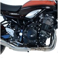 Starter Right Crankcase Protection Cover Black Kawasaki Z900RS R&G Racing