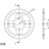 Stealth Rear sprocket Gold SUPERSPROX
