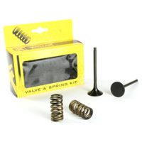 Steel Exhaust Valve/Spring Kit KTM350EXC-F 12-16 Prox