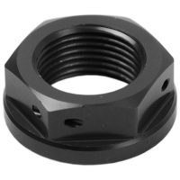 Steering Stem Nut - Black SCAR