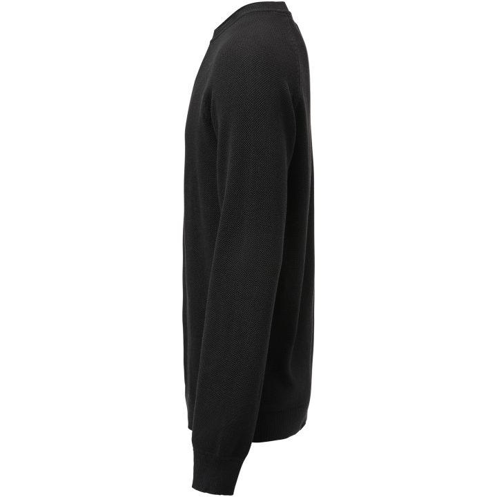 Stickad tröja Ashland Casual Svart James Harvest – billede 2