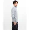 Stickad tröja Ashland Halfzip Gråmelerad James Harvest – miniature 4