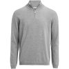 Stickad tröja Ashland Halfzip Gråmelerad James Harvest – miniature 5