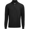 Stickad tröja Ashland Halfzip Svart James Harvest – miniature 1