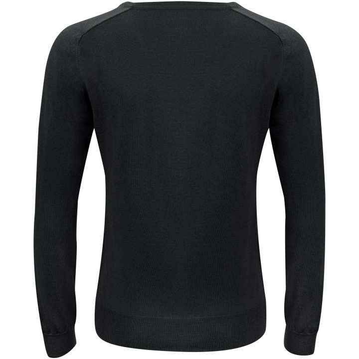Stickad tröja Dam Merino V Svart J.Harvest & Frost XS – billede 2