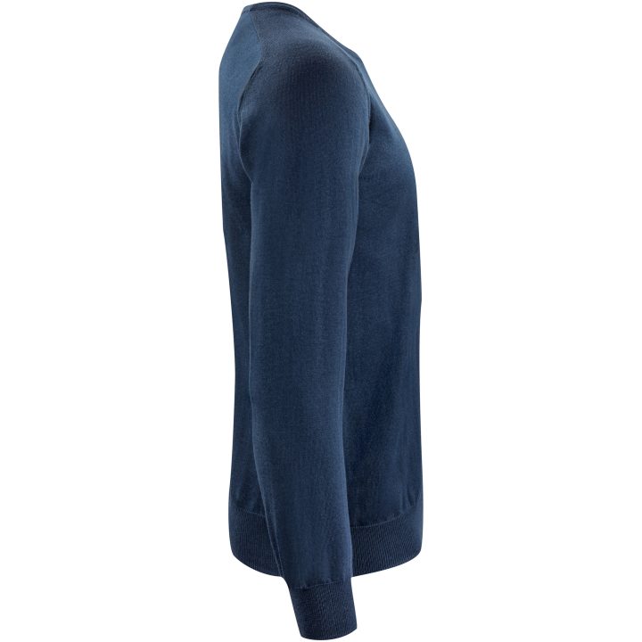 Stickad tröja Merino U Marinblå J.Harvest & Frost s – billede 5