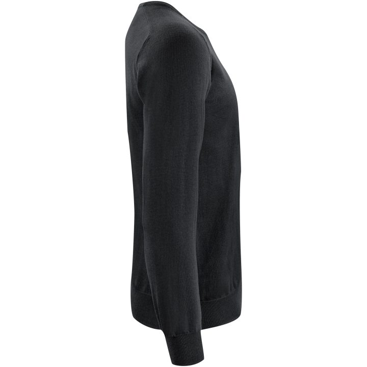 Stickad tröja Merino U Svart J.Harvest & Frost s – billede 4