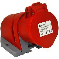 Stikkontakt, 16A, 3P+J, 6h, 400V, IP44 MALMBERGS