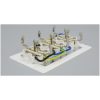 Stikkontakt Nova, Hvid, 6-vejs, jordet MALMBERGS – miniature 2