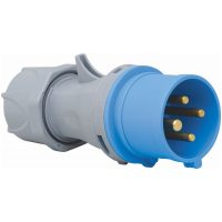 Stikprop, 16A, 3P+J, 9h, 230V, IP44 MALMBERGS