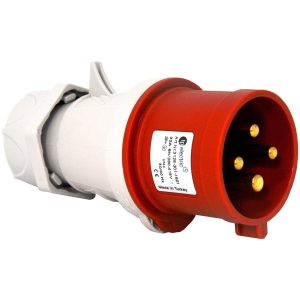 Stikprop, 32A, 3P+J, 6h, 400V, IP44 MALMBERGS