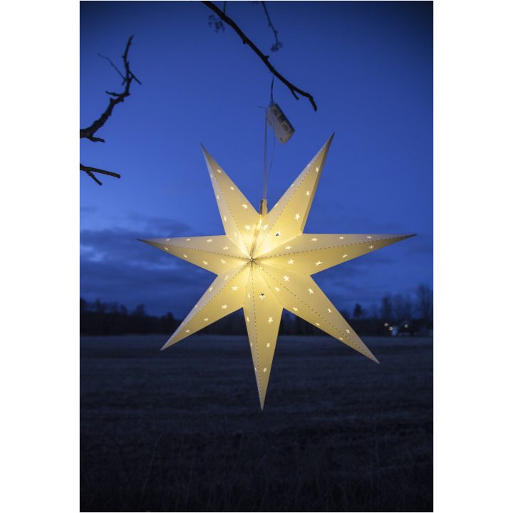 Stjerne Alice Hvid Star Trading 60 cm – billede 4