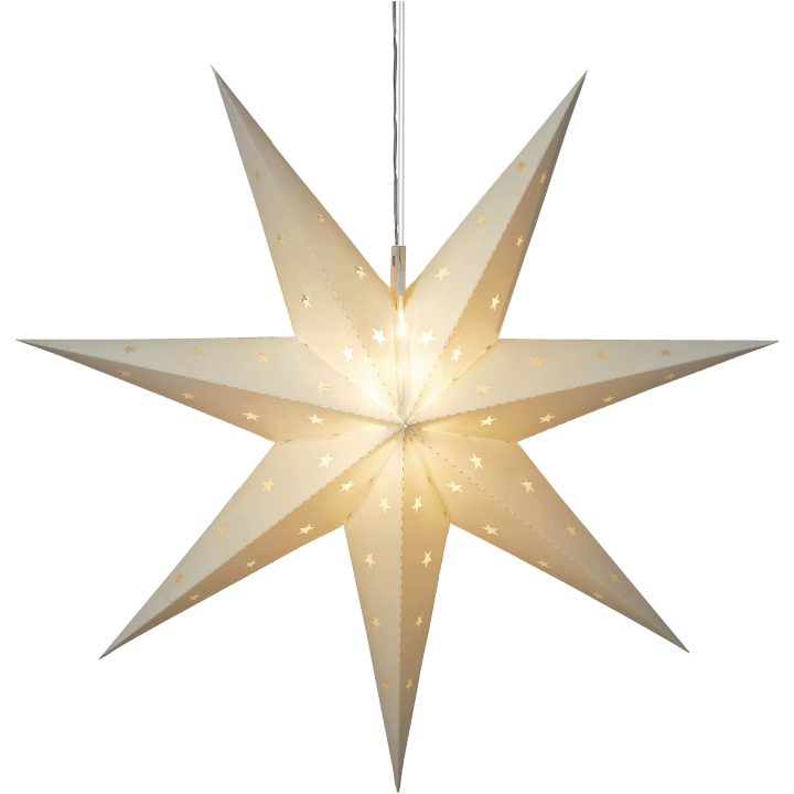 Stjerne Alice Hvid Star Trading 60 cm – billede 3