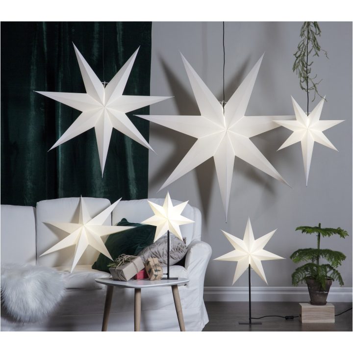 Stjerne på fod Frozen Hvid Star Trading 55 cm – billede 13