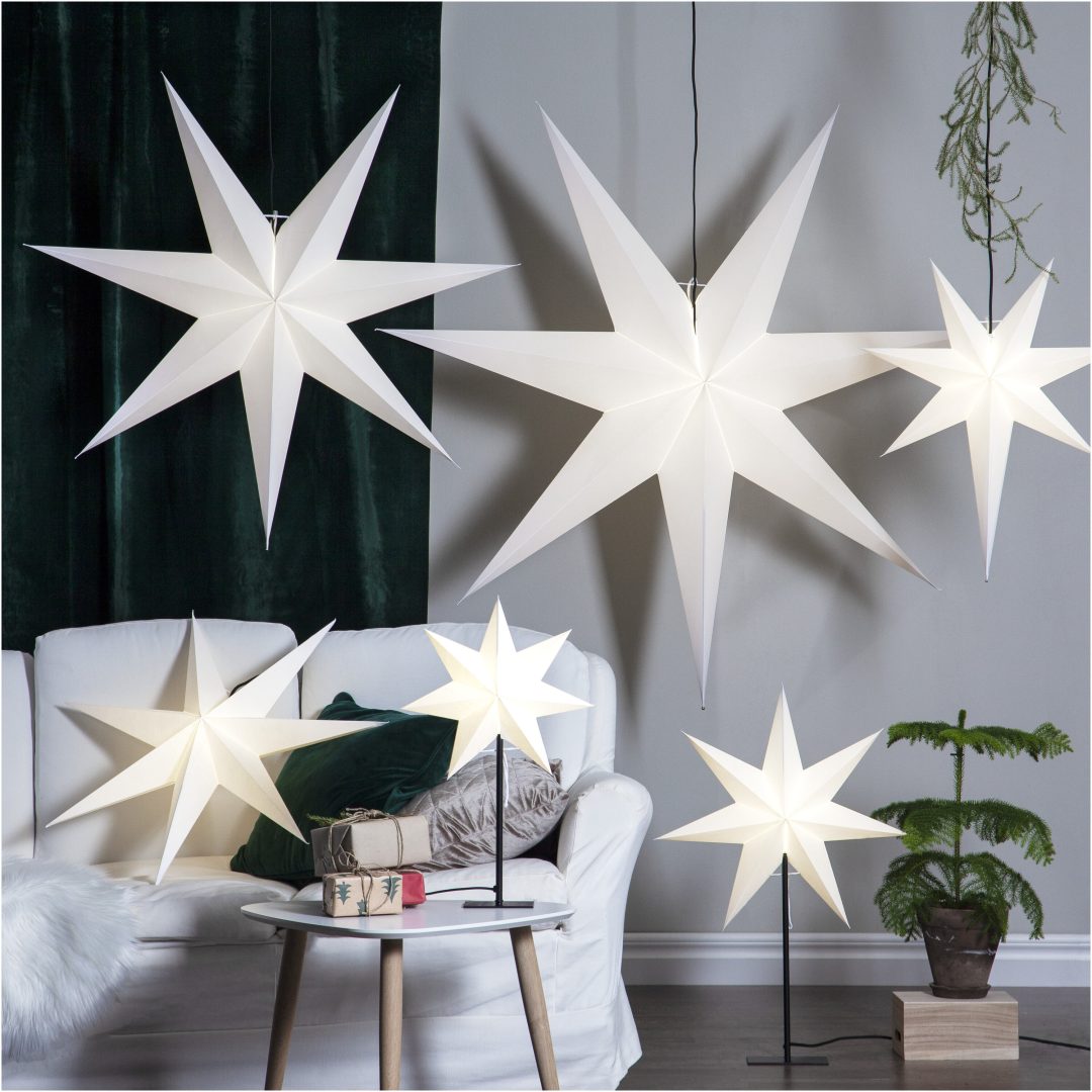 Stjerne på fod Frozen Hvid Star Trading 55 cm – billede 9