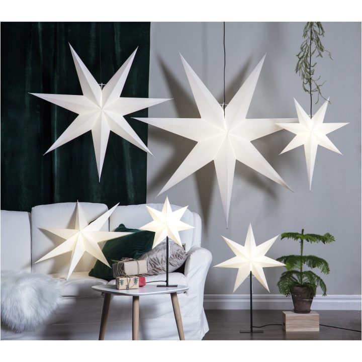 Stjerne på fod Frozen Hvid Star Trading 55 cm – billede 4