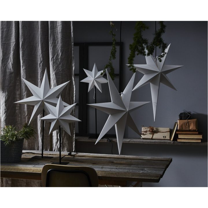 Stjerne på fod Frozen Hvid Star Trading 55 cm – billede 2
