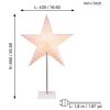 Stjerne på fod Leo Hvid Star Trading Hvid fod – miniature 3
