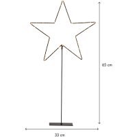 Stjerne på fod Mira Sort Star Trading