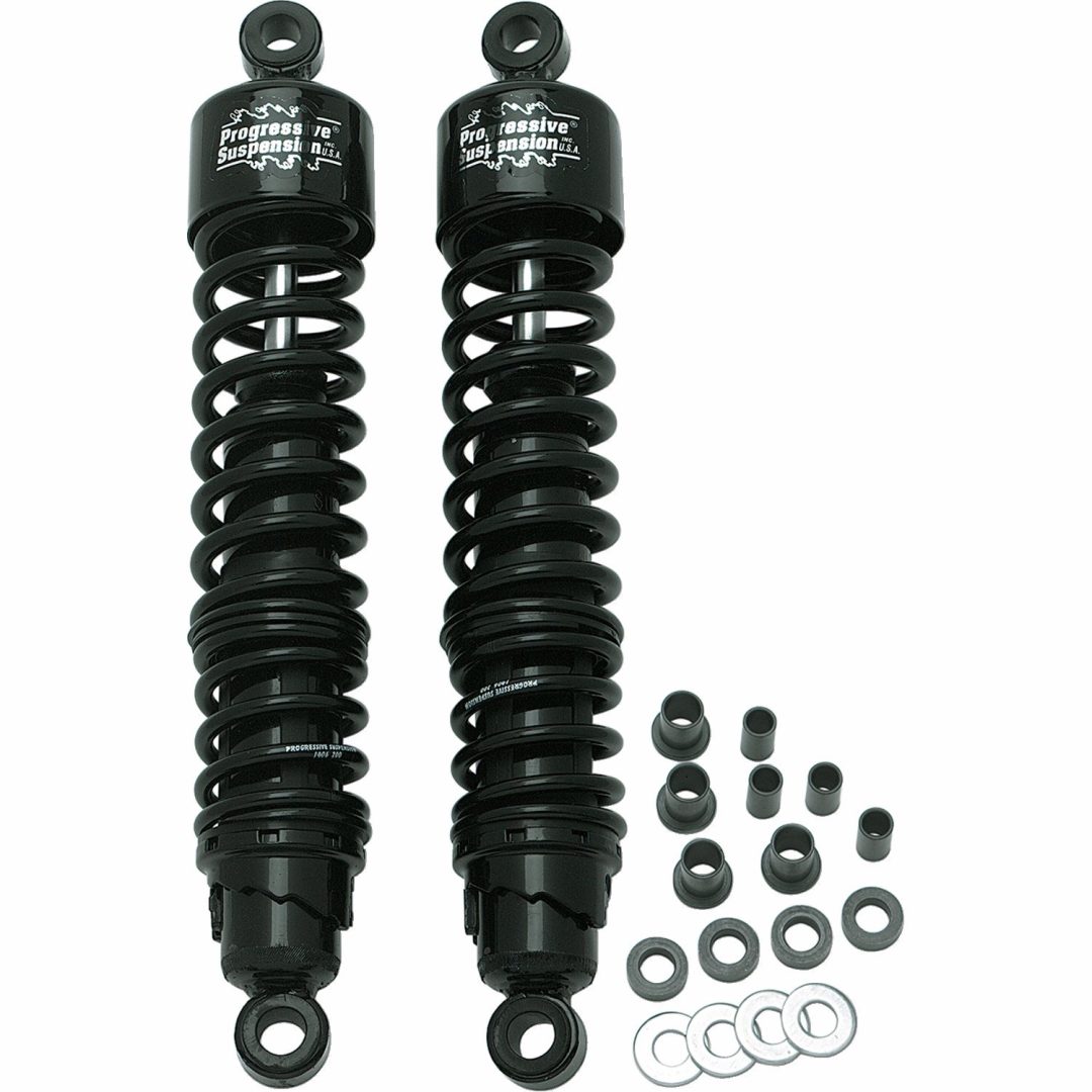 Støddæmper 413 Series Sort PROGRESSIVE SUSPENSION