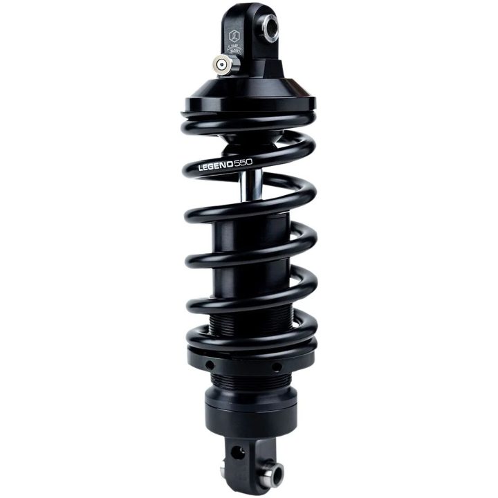 Støddæmper Revo-a Justerbar M-eight Softail Sort Coilover Monotube LEGEND SUSPENSION Støddæmper – billede 5