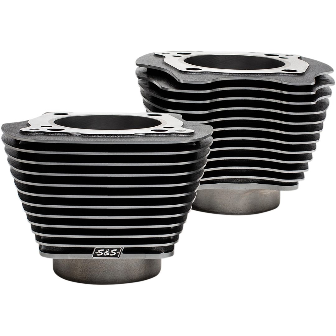 Storvolumen cylindersæt Big Bore Sort Granite S&S Cycle