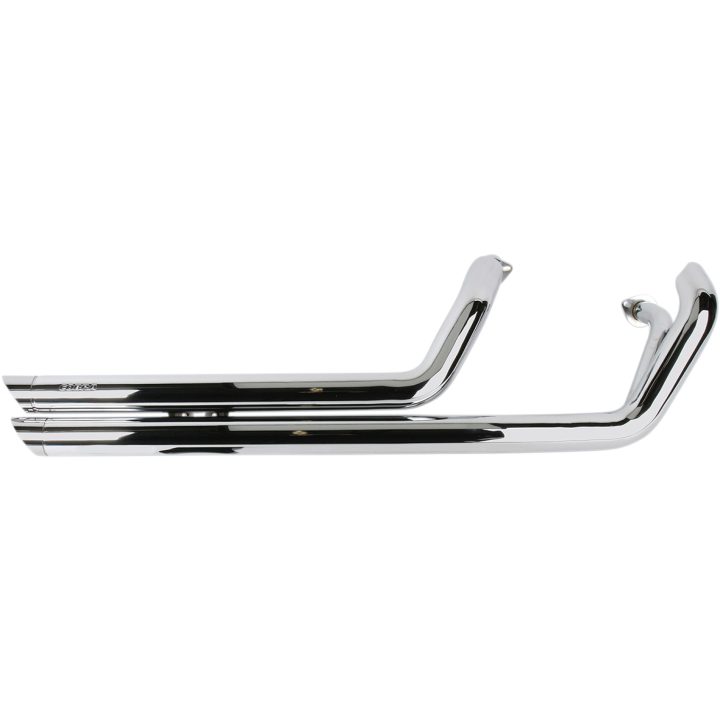 STREETROD Udstødningssystem COBRA Slash-down / Krom – billede 2