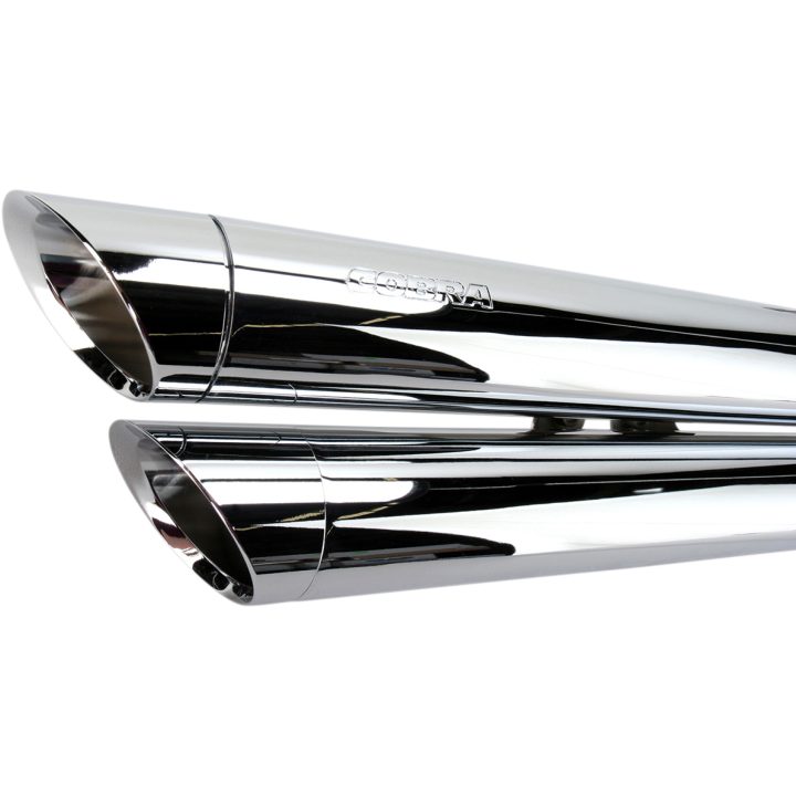 STREETROD Udstødningssystem COBRA Slash-down / Krom – billede 2