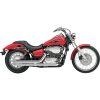 STREETROD Udstødningssystem COBRA Slash-down / Krom – miniature 1