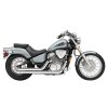 STREETROD Udstødningssystem COBRA Straight-cut / Chrome – miniature 1