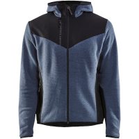 Strikket jakke blå/marine 59402536 Blåkläder