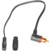 Strømadapter Sort TECMATE CORD DIN TO 2.5 – miniature 1