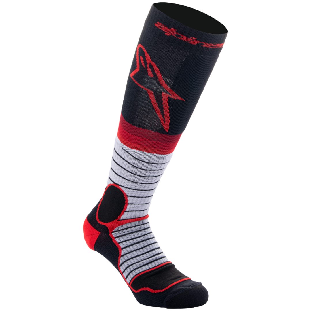 Strømper Pro Sort Grå Orange Lilla ALPINESTARS(MX) Small