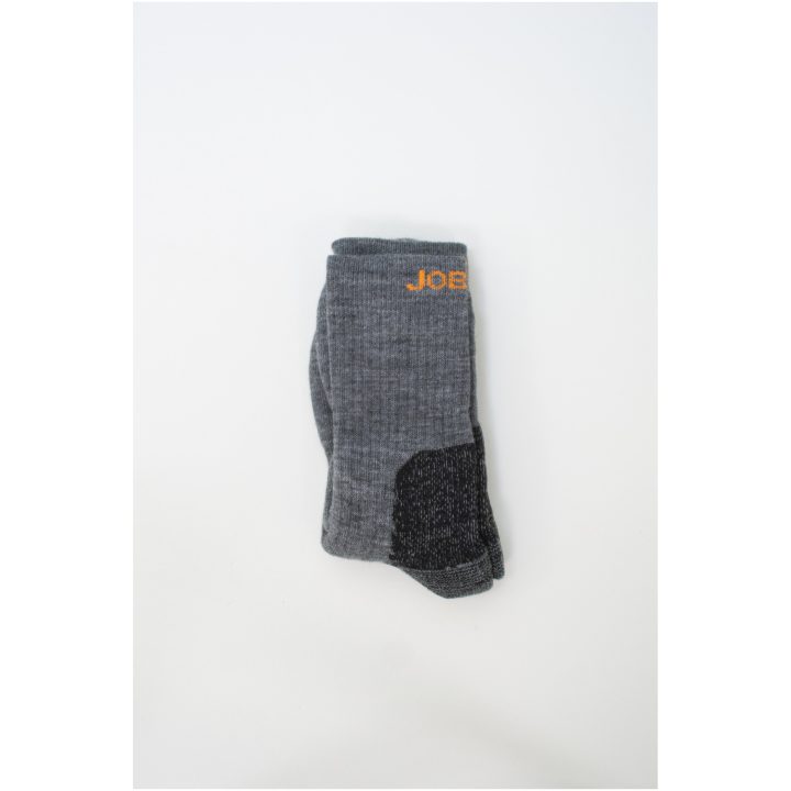 Strumpor 9598 Merino Tjock Mörkgrå Svart Jobman – billede 3