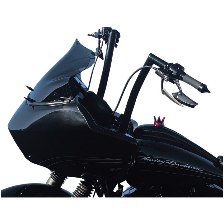 Styr Ape Hanger Ez Install Flat Top Sort FAT BAGGERS INC. Styr – billede 5