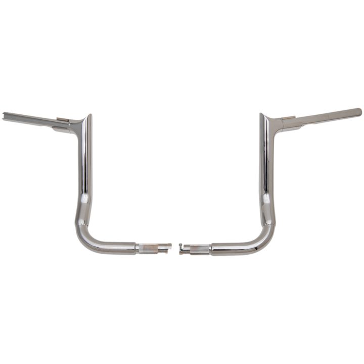 Styr Ape Hanger Ez Install Pointed Top Krom/sølv FAT BAGGERS INC. – billede 3