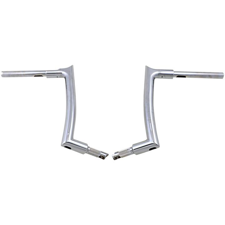 Styr Ape Hanger Ez Install Pointed Top Krom/sølv FAT BAGGERS INC. – billede 2